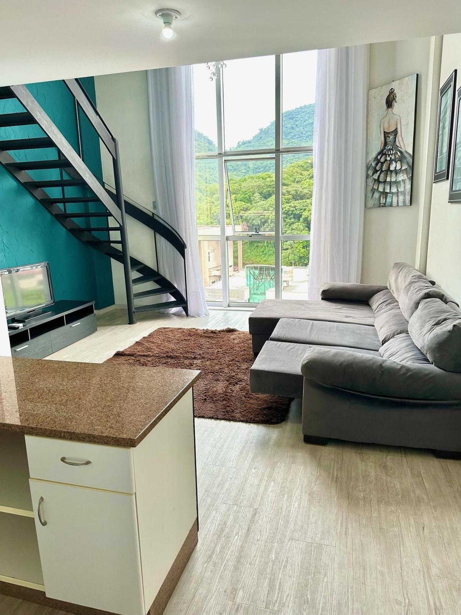 Saint Sebastian Flat 603- Com Hidro! Ate 3 Pessoas, Duplex, No Centro Villa Jaraguá do Sul Buitenkant foto